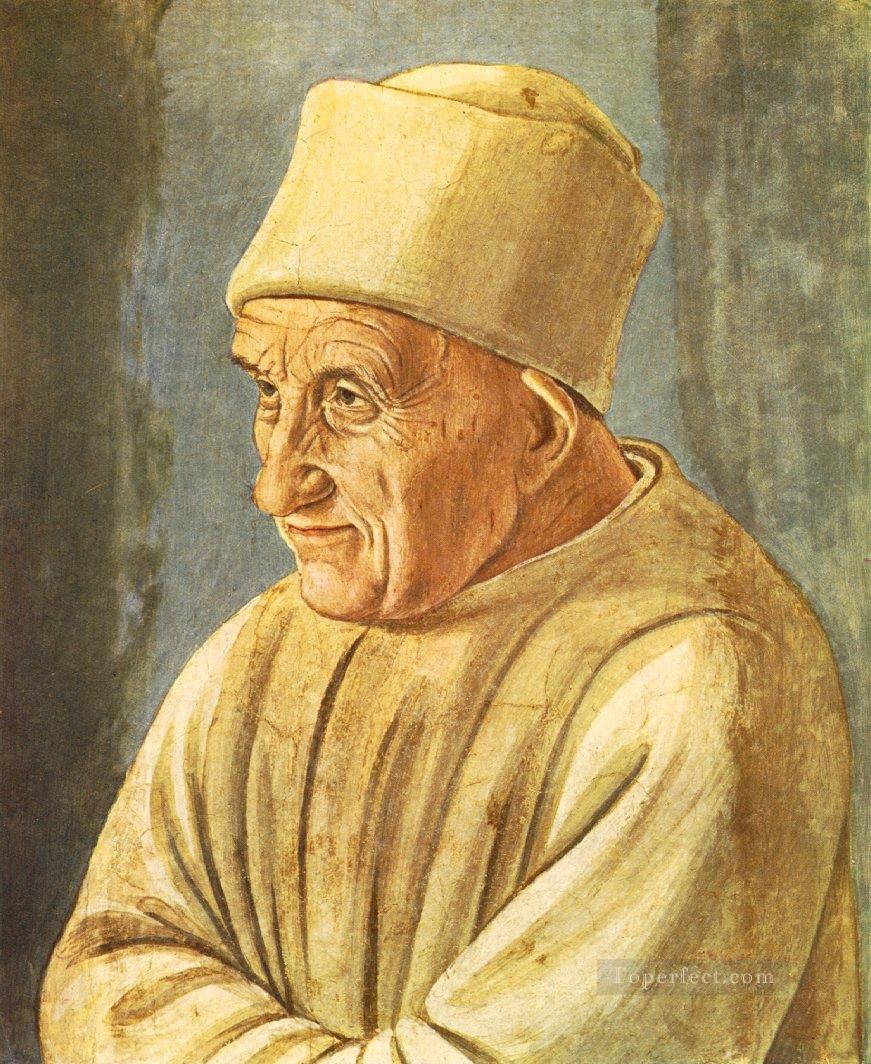 Portrait of an Old Man 1485 Christian Filippino Lippi Oil Paintings